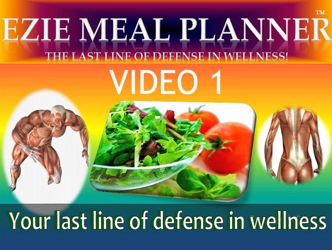 EZIE MEAL PLANNER NUTRITION PROGRAM VIDEO 1