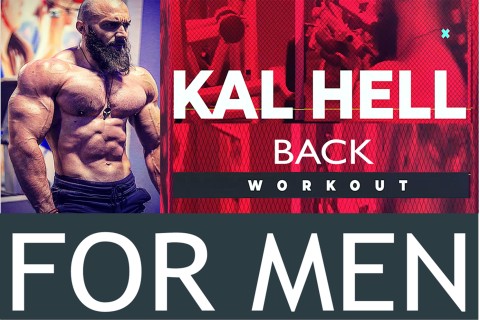 KAL HELL - ADVANCED BACK WORKOUT FOR MEN