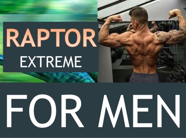 RAPTOR EXTREME FITNESS FOR MEN  PROGRAM