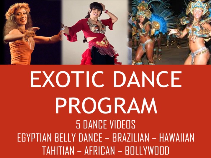 EXOTIC DANCE PROGRAM - 5 VIDEO SERIES